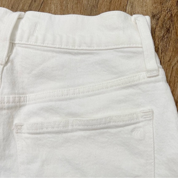 Madewell High-Rise Denim Shorts in Tile White - Picture 7 of 11